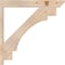 Ekena Millwork Merced Slat Smooth Outlooker, Douglas Fir, 5 1/2"W x 34"D x 34"H OUT06X34X34MRC06SDF - alternate 2